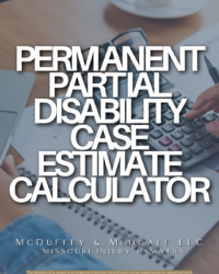 MO Workers' Compensation Permanent Partial Disability Case Estimate Calculator