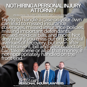 5 Key Points to Consider for Your Personal Injury Claim: Not Hiring a Personal Injury Attorney