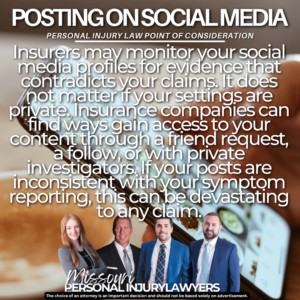 5 Key Points to Consider for Your Personal Injury Claim:Posting on Social Media