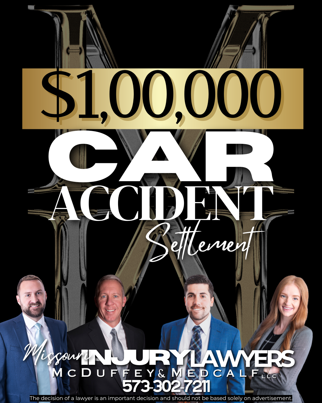 car accident settlement-Missouri personal injury lawyers