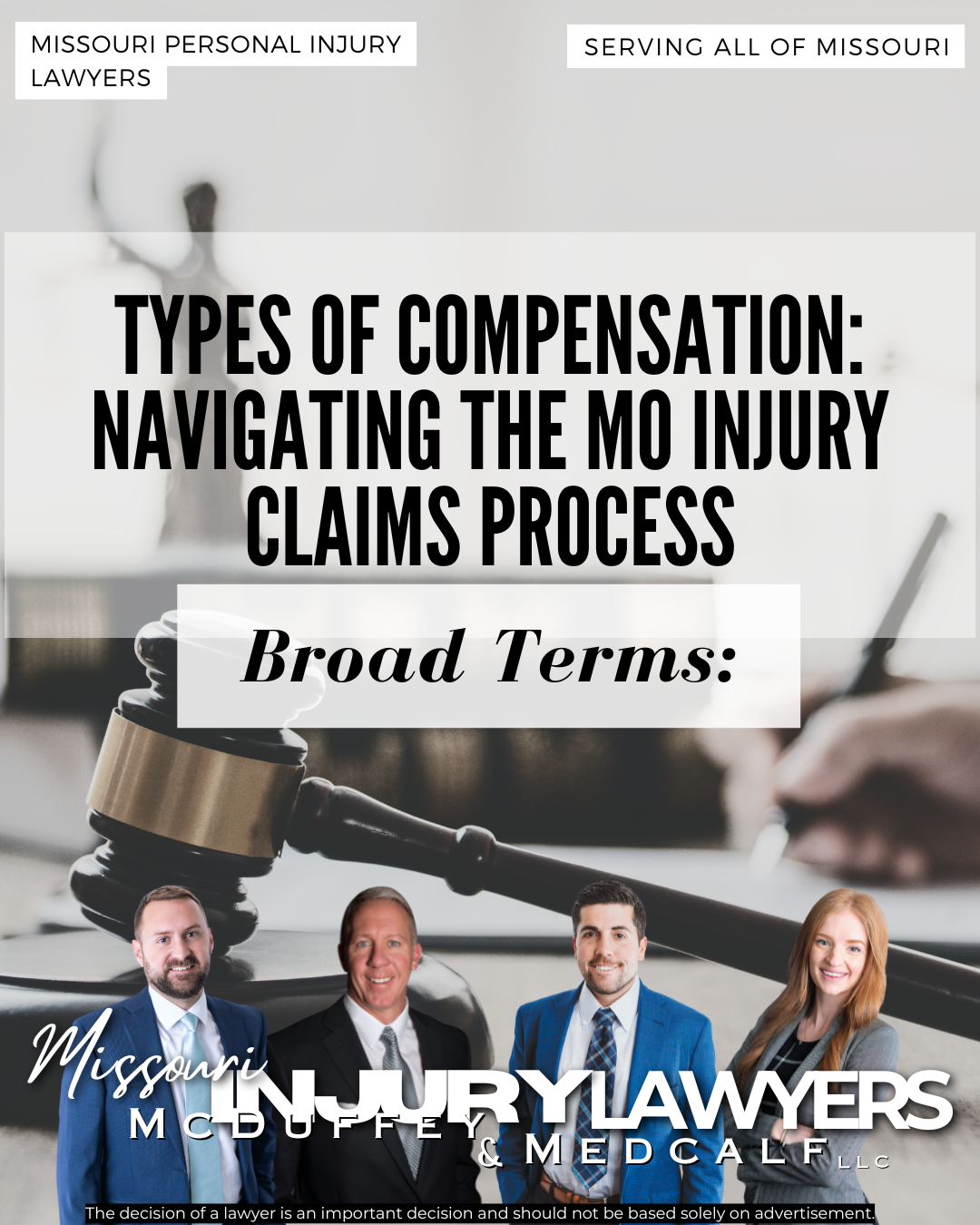 Types of Compensation in Broad Terms: Navigating the MO Injury Claims Process