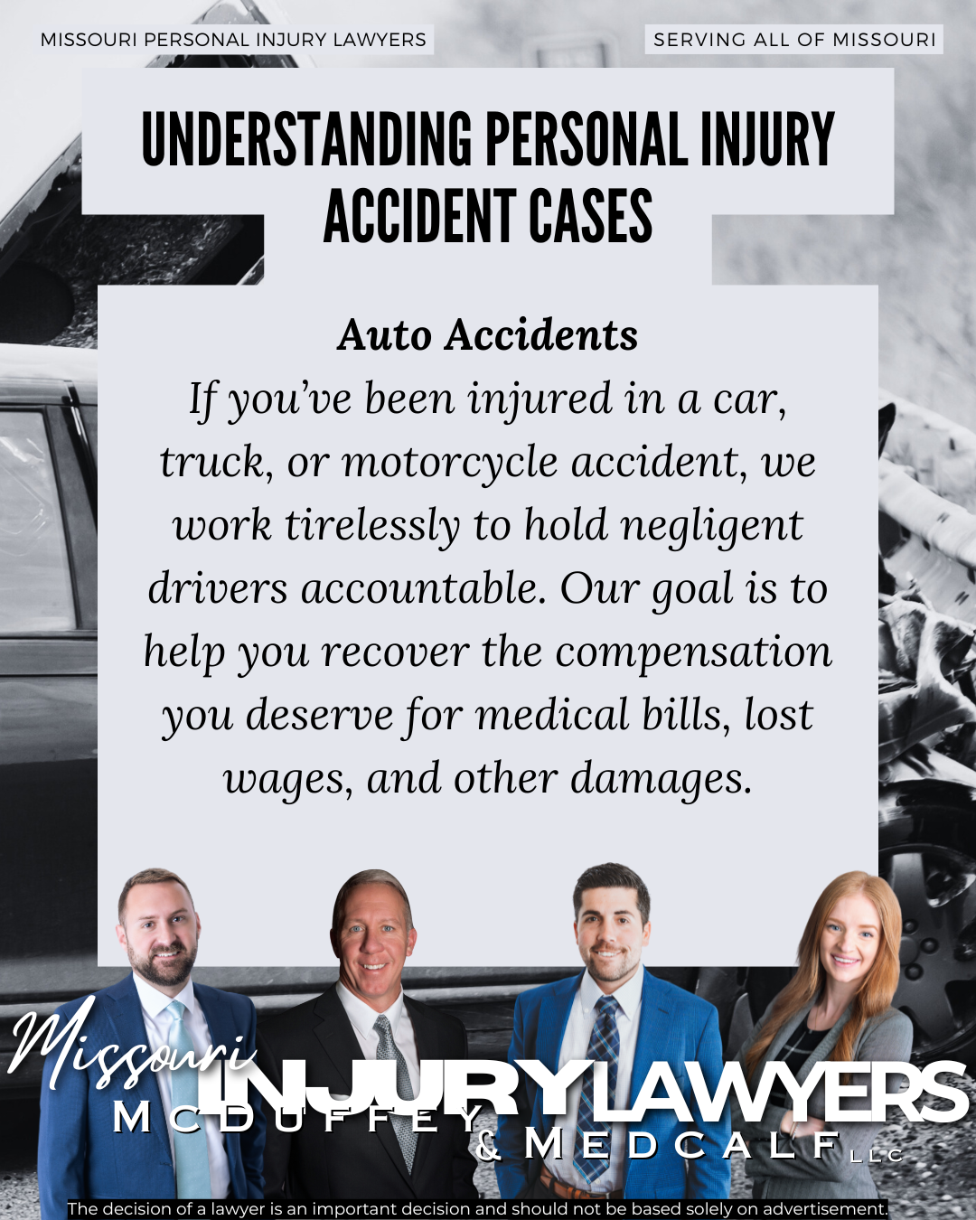 Auto Accident Injury Lawyers-McDuffey & Medcalf LLC Missouri Personal Injury Lawyers