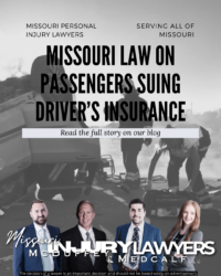 Missouri Law on Passengers Suing Driver’s Insurance