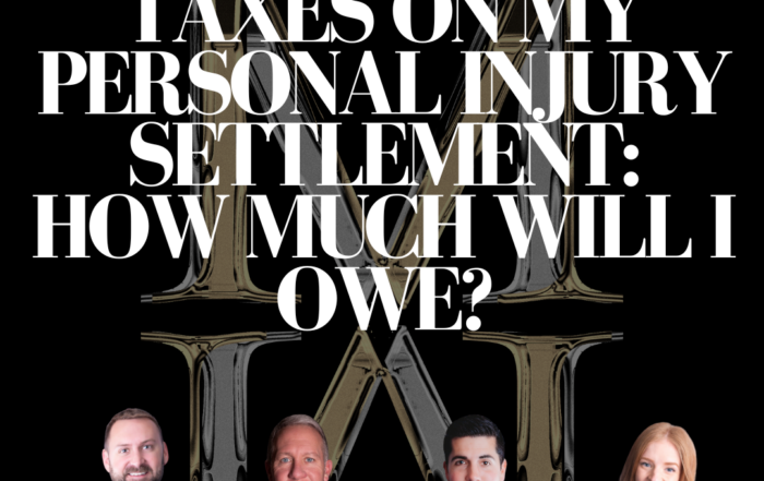 Taxes on My Personal Injury Settlement