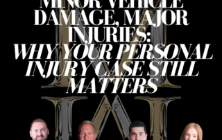 Minor Vehicle Damage, Major Injuries Why Your Personal Injury Case Still Matters