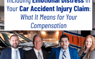 Emotional Distress in Your Car Accident Injury Claim: What It Means for Your Compensation